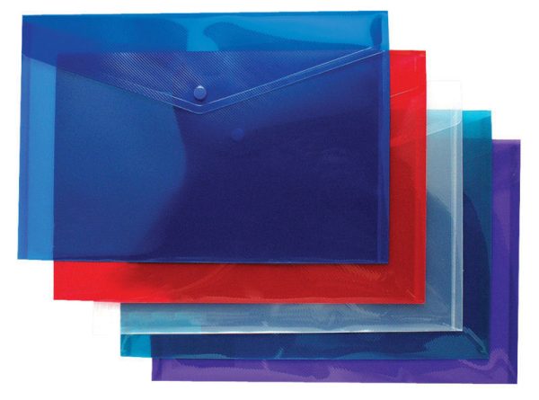 Document Wallet - Carry Folder - Assorted Colours