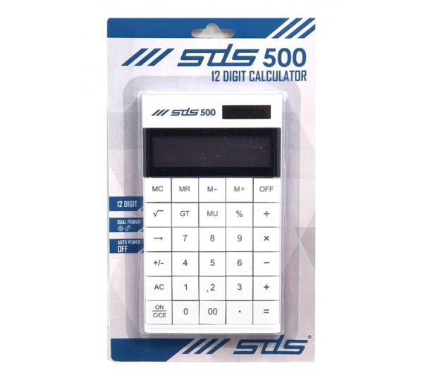 Calculator - 12 Dig - Assorted Colours