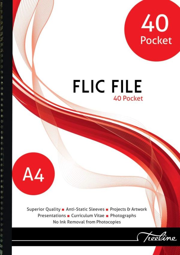 Flip File - A4 - 40 Pocket