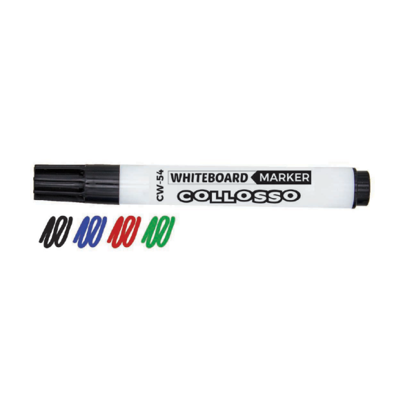 W/Board Marker - Bullet - Red,Black,Blue,Green